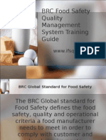 BRC Global Standard For Food Safety ShortTraining Guide