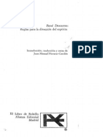 Reglas para La Direccion Del Espiritu-Descartes-libre