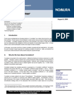 Nomura Correlation Primer