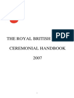 Royal British Legion Ceremonial Handbook 2007