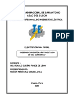 Diseño de Un Sistema Fotovoltaico Domestico