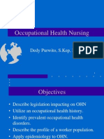 Occupational Health Nursing