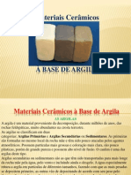 Seminario Materiais Cerâmicos À Base de Argila