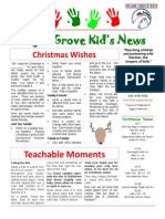 Dec 2014 Newsletter