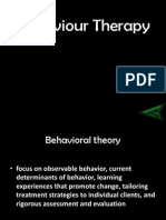 Behavior Therapy