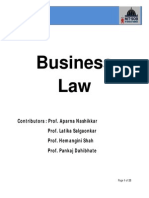 Business Law Session Plan Cases