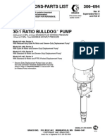 306-694 Instructions-Parts List: Rev. W Supersedes Rev U and PCN W