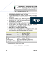 Motoracing Application Form FMSCI License