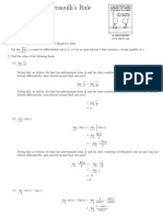 Worksheet 23: Bernoulli's Rule: Russell Buehler