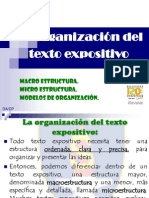 Organizacion de Los Textos Expositivos