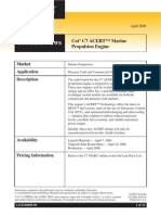 Product News: Cat C7 ACERT™ Marine Propulsion Engine