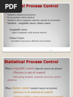 TQM - Statistical Process Control