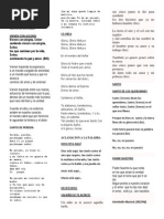 Cantos para La Misa