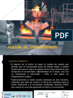 Proceso de Fusión de Concentrados