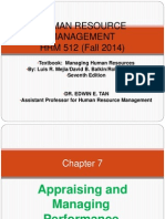 Chapter 7 Human Resource Management Mba Fall 2014