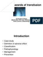 Serious Hazards of Transfusion: DR Kenneth S Charles MB - Bs (Uwi), FRCP (Uk), Frcpath (Uk) Senior Lecturer in Haematology