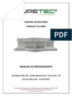 Manual de Procedimento TEC2800