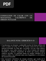 Conducción Del Calor Con Un Manantial Calorífico de Origen Nuclear. (Pag. 9-10) .