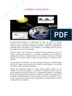 Cambio Climatico Consecuencias PDF