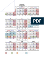 Aramco Operational Calendar