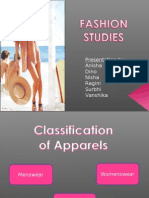 Classification of Apparels