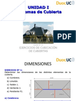 Cubicación de Cubiertas.