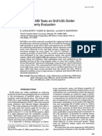 Tensile, Creep, and ABI Tests On Sn5%Sb Solder PDF