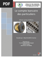 Le Compte Bancaire Des Particuliers