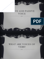 Active Passive Voice