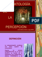 Alteraciones Sensoperceptivas