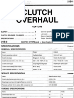 21B Clutch Overhaul