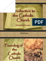 Introduction To The Catholic Church: 7th Grade Faith Formation