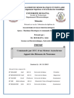 Commande DTC Moteur Asynchrone Apport Reseaux Neurones