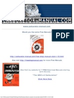 Edelbrock AVS Carburetor Installation Manual