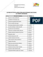 Lista de 175 Abogados Preseleccionados para Ser Magistrados Del TSJ