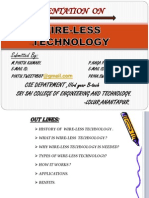 On Wireless Technologies