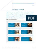 Cisco USC-7734 SmallCell Datasheet