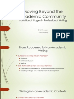 Moving Beyond The Academic Community2