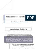 Investigación Cuantitativa y Cualitativa