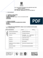 Formato Informe Gestion Residuos Peligrosos