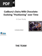 Cadbury's Dairy Milk Chocolate: Evolving "Positioning" Over Time