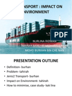 Sea Transport: Impact On Environment