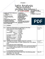 4.ratio Analysis Problems Format