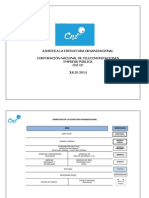 Estructura Organizacional CNT E - P - Autorizada DIR 09072014 PDF