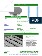 Disc Diffusers For Wastewater Aeration