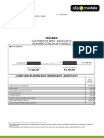 Cartola Cuatrimestral Resumida AFPModelo