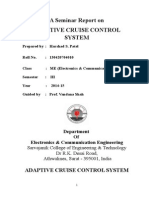 Adaptive Cruise Control System