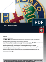 Istruzioni Alfa 147 PDF