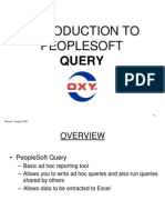 Introduction To PeopleSoft Query