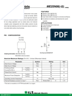 ME25N06 (-G) : N-Channel Enhancement MOSFET